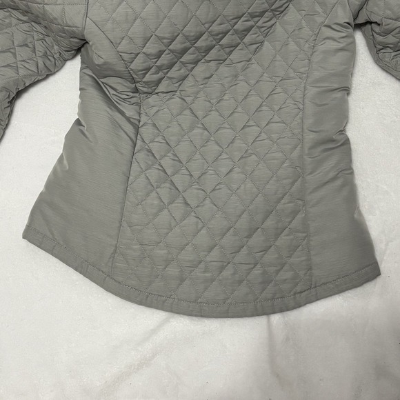 Royal Robbins Quilted Jacket Women's Gray Snap Zip Lightweight Insulated Size S - Picture 13 of 14
